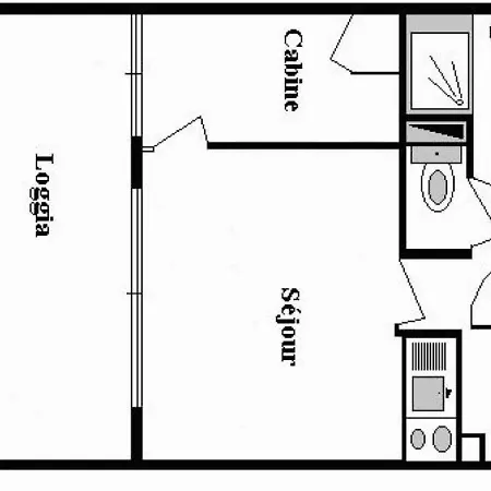 Studio Sete, 1 Piece, 4 Personnes - Fr-1-338-77 * Sète